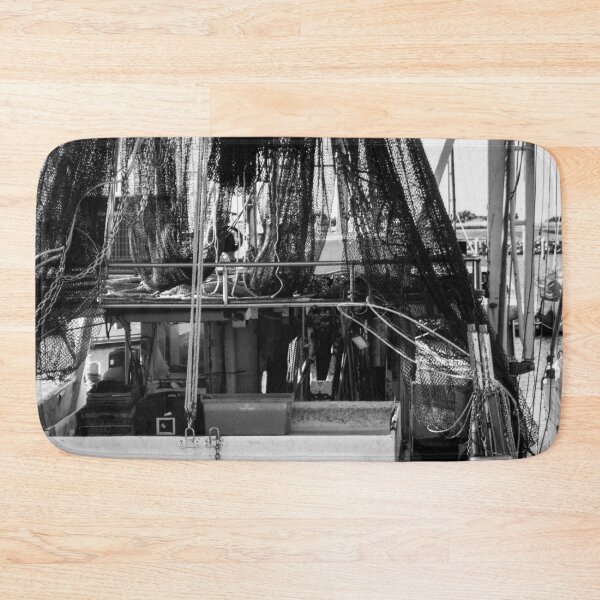 Item preview, Fishing Nets on a Working Harbour Boat designed and sold by Michael van der Hoorn.