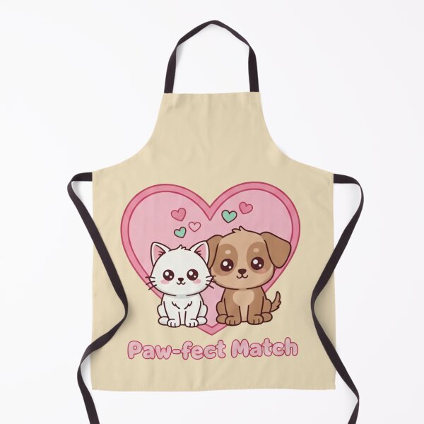 Item preview, Paw-fect Match Valentine Shirt – Cute Cat and Dog in Heart, Kawaii Pastel Pet Love T-Shirt, Adorable Valentine Gift designed and sold by ZyxDes.