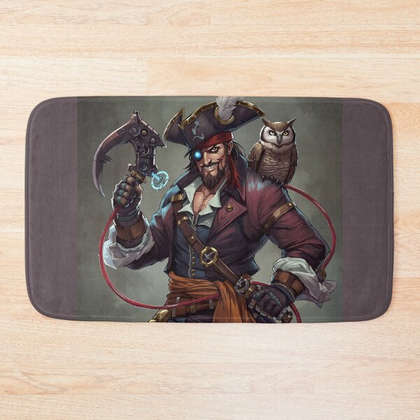 Item preview, Pirate and The Owl designed and sold by NatureFloralArts.