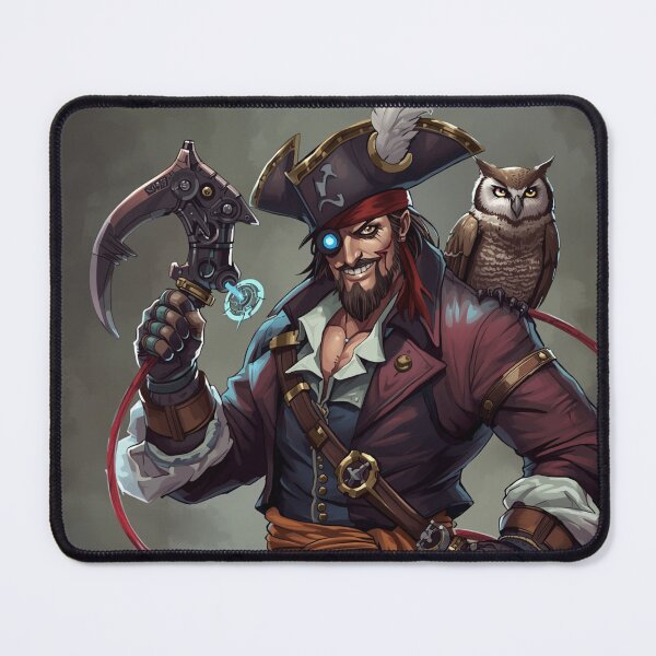 Item preview, Pirate and The Owl designed and sold by NatureFloralArts.