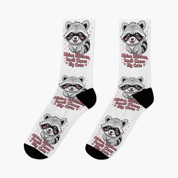 Item preview, Albino Raccoon designed and sold by JessArty ⭐⭐⭐⭐⭐.