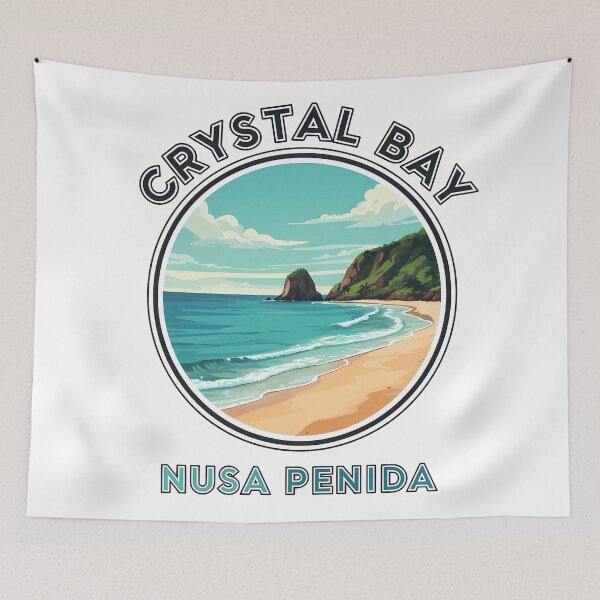 Item preview, Crystal Bay - Summer Vibes - Nusa Penida - Indonesia Escape designed and sold by inkNext.