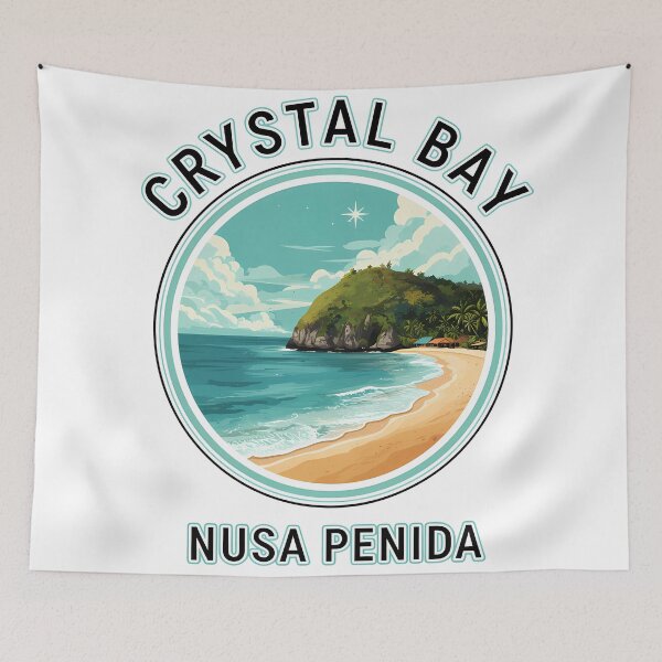 Item preview, Crystal Bay - Summer Vibes - Nusa Penida - Indonesia Escape designed and sold by inkNext.
