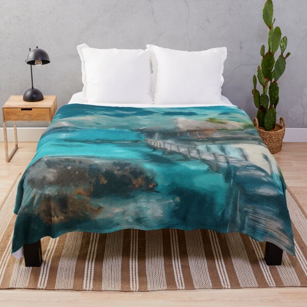 Item preview, Tropical Paradise – Overwater Bungalows and Turquoise Lagoon designed and sold by Keyblo-one.
