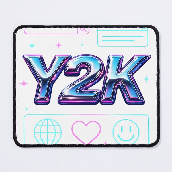 Item preview, Y2K Holographic Typography – Futuristic Chrome Aesthetic Text Art designed and sold by iwzzuel.