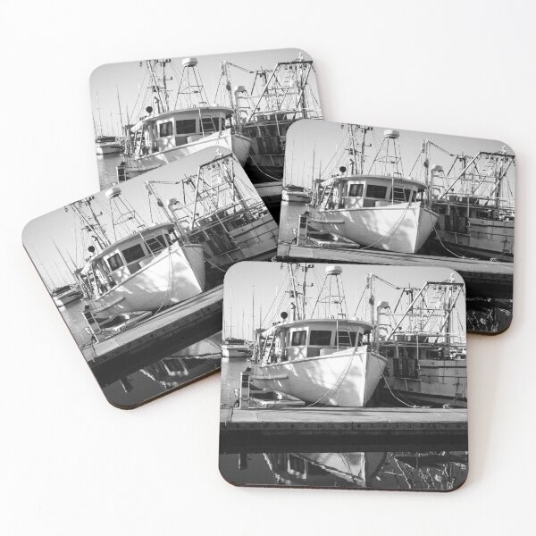 Item preview, Fishing Boats Moored at an Australian Marina designed and sold by Michael van der Hoorn.