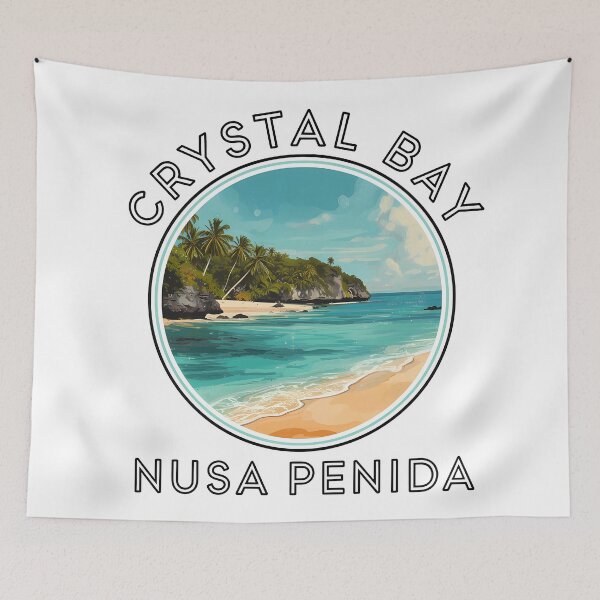 Item preview, Crystal Bay - Summer Vibes - Nusa Penida - Indonesia Escape designed and sold by inkNext.