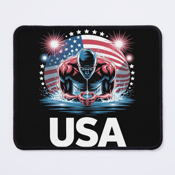 Item preview, Swimming United States Team Apparel American Flag Swimming  designed and sold by VerseFarm.