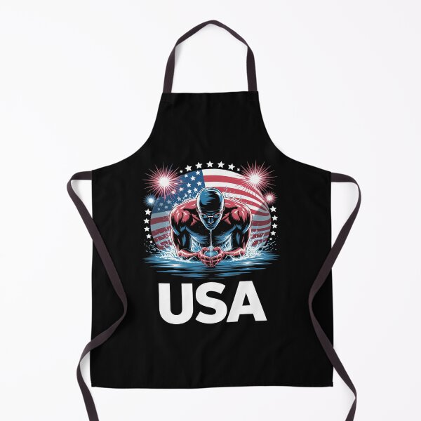 Item preview, Swimming United States Team Apparel American Flag Swimming designed and sold by VerseFarm.