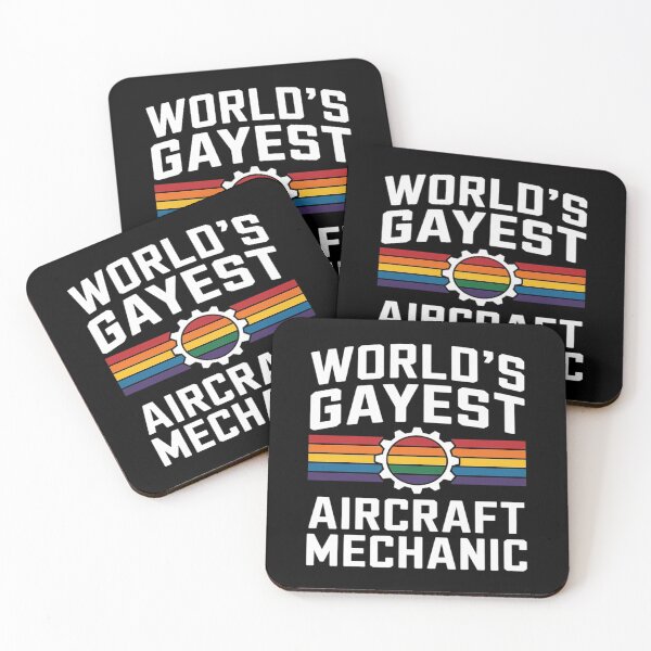 Item preview, Airplane Gay Aircraft Mechanic LGBT Pride Rainbow  designed and sold by KotexTemu.
