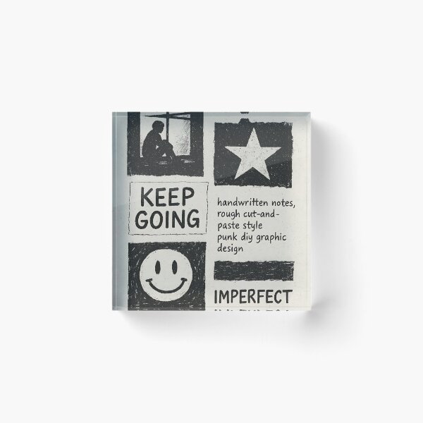 Artikelvorschau, Keep Going – Lo-Fi Zine Punk DIY entworfen und verkauft von iwzzuel.