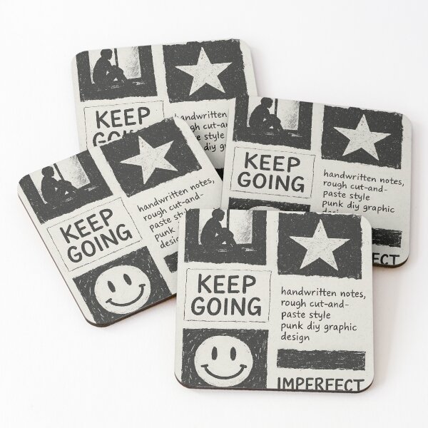 Artikelvorschau, Keep Going – Lo-Fi Zine Punk DIY entworfen und verkauft von iwzzuel.