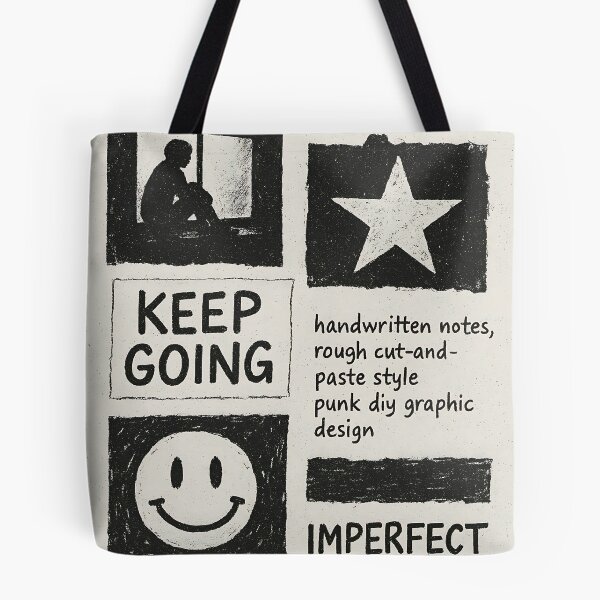 Item preview, Keep Going – Lo-Fi Zine Punk DIY designed and sold by iwzzuel.
