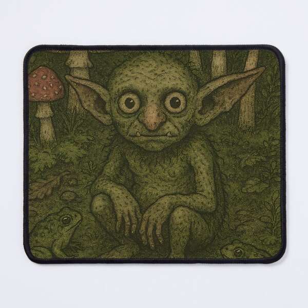 Item preview, Dark Forest Goblin Illustration designed and sold by iwzzuel.