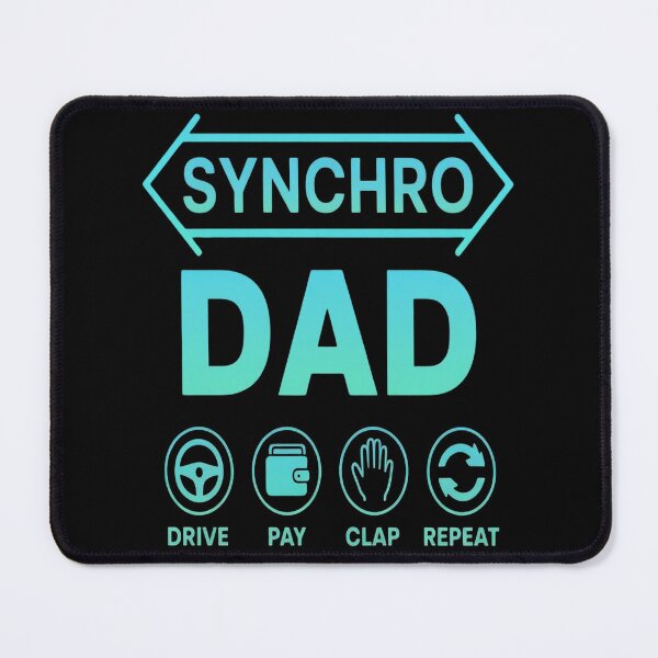 Item preview, Synchro Dad - Drive Pay Clap - Synchronized Swimming  designed and sold by VerseFarm.