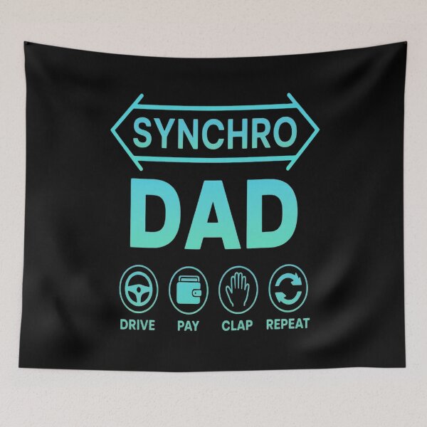 Item preview, Synchro Dad - Drive Pay Clap - Synchronized Swimming  designed and sold by VerseFarm.