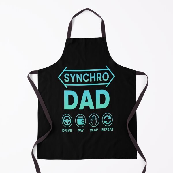 Item preview, Synchro Dad - Drive Pay Clap - Synchronized Swimming designed and sold by VerseFarm.