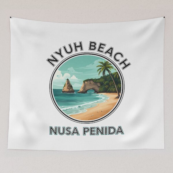 Item preview, Nyuh Beach - Summer Vibes - Nusa Penida - Indonesia Escape designed and sold by inkNext.