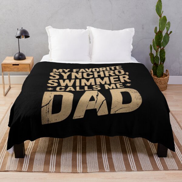 Item preview, Synchro Dad My Favorite Synchronized Swimmer  designed and sold by VerseFarm.