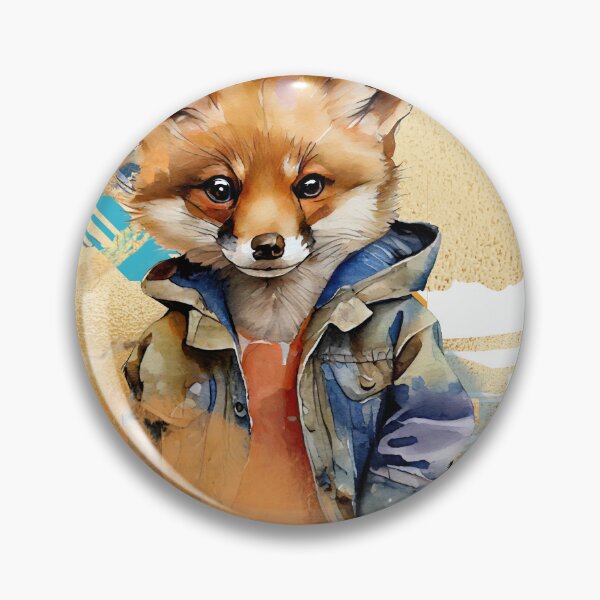 Item preview, Contemplative Fox designed and sold by AyBeçkem.