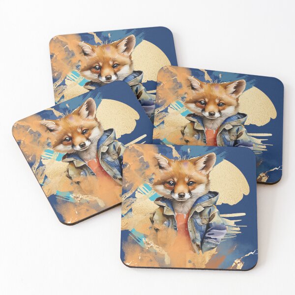 Item preview, Contemplative Fox designed and sold by AyBeçkem.