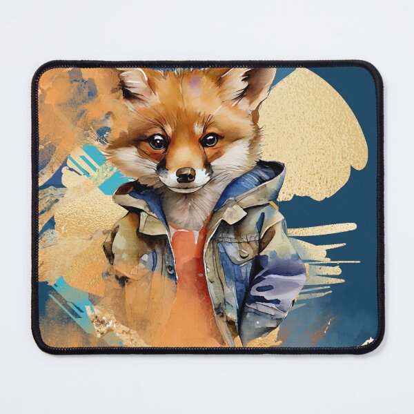 Item preview, Contemplative Fox designed and sold by AyBeçkem.