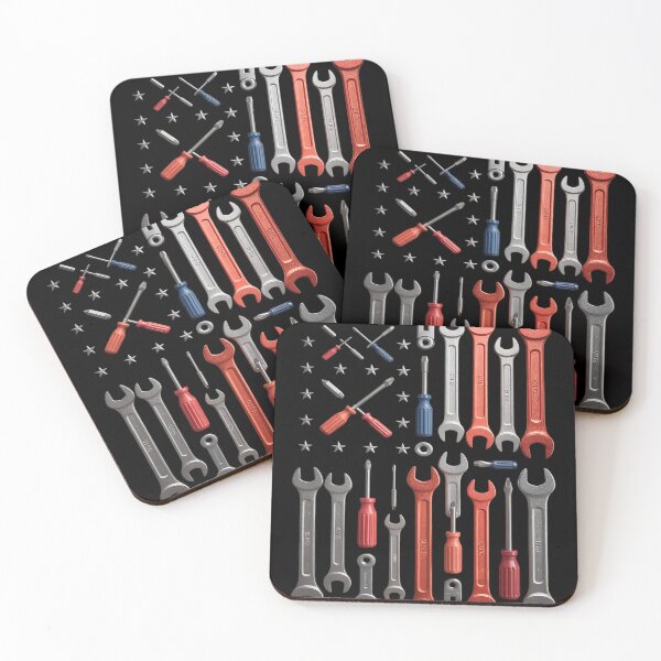 Item preview, American Flag Mechanic Patriotic Funny Auto Wrench Men designed and sold by KotexTemu.