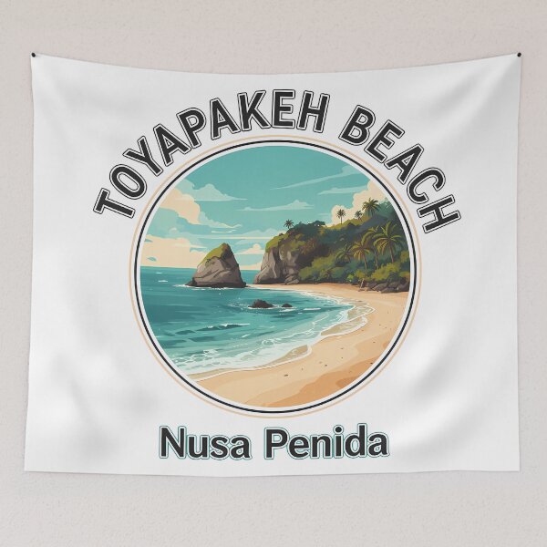 Item preview, Toyapakeh Beach - Summer Vibes - Nusa Penida - Indonesia Escape designed and sold by inkNext.