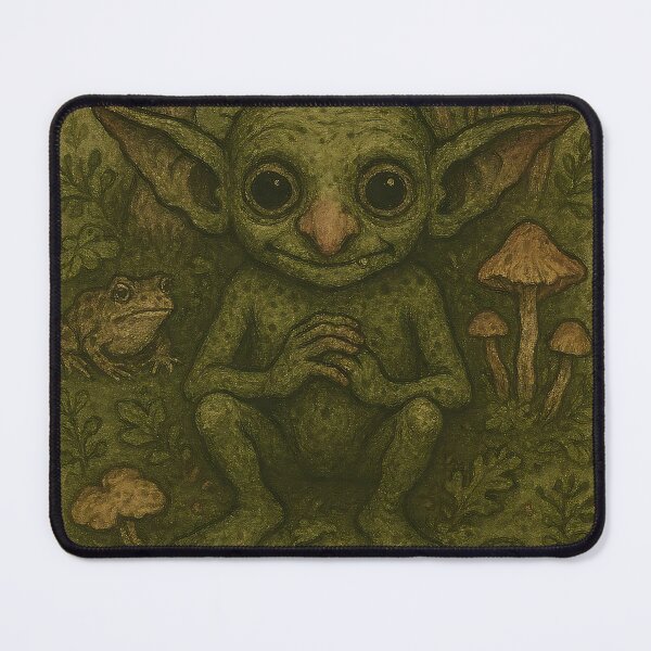 Item preview, Dark Forest Goblin Illustration designed and sold by iwzzuel.