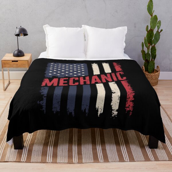 Item preview, American Flag Mechanic Patriotic Mechanic USA Flag  designed and sold by KotexTemu.