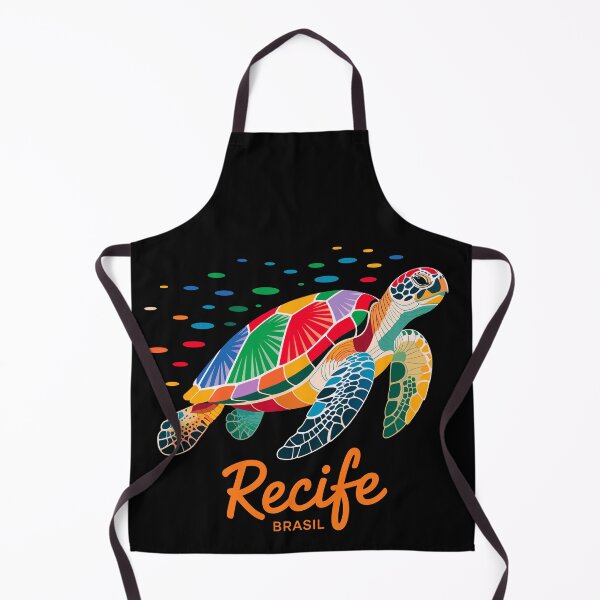 Item preview, Recife Pernambuco Brazil Vintage Tribal Sea Turtle Vacation designed and sold by designleon19.