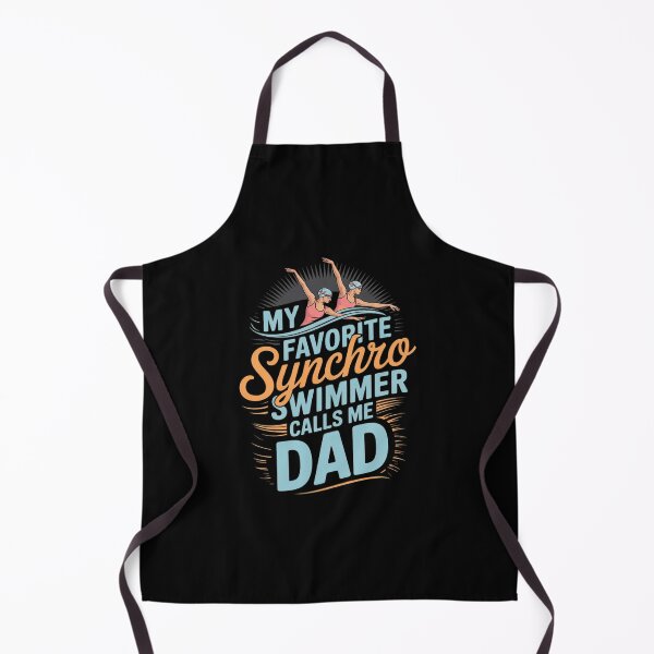 Item preview, Synchronized Swimming Dad Favorite Synchro Swimmer Artistic designed and sold by VerseFarm.