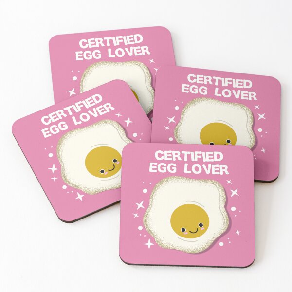 Item preview, Certified Egg Lover - Cute, Kawaii, Adorable, Funny designed and sold by Cosmic-Drip.