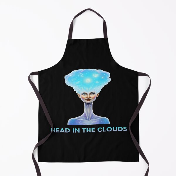 Item preview, Head In The Clouds - Surreal Dreamer Quote designed and sold by Dakson Design - Fantasy Art.