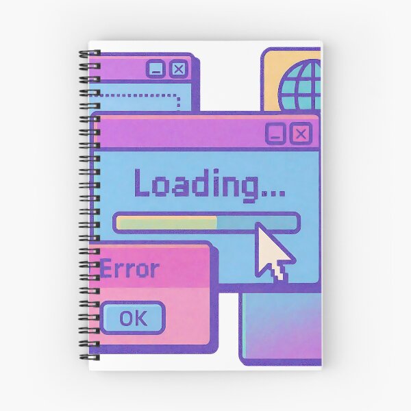 Item preview, Aesthetic Retro Computer Error Window designed and sold by iwzzuel.