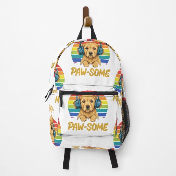 Item preview, Paw-Some Golden Retriever designed and sold by pixeldrift-art.