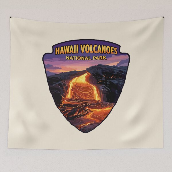 Item preview, Hawaii Volcanoes National Park Sticker designed and sold by Gideon Emmerich.