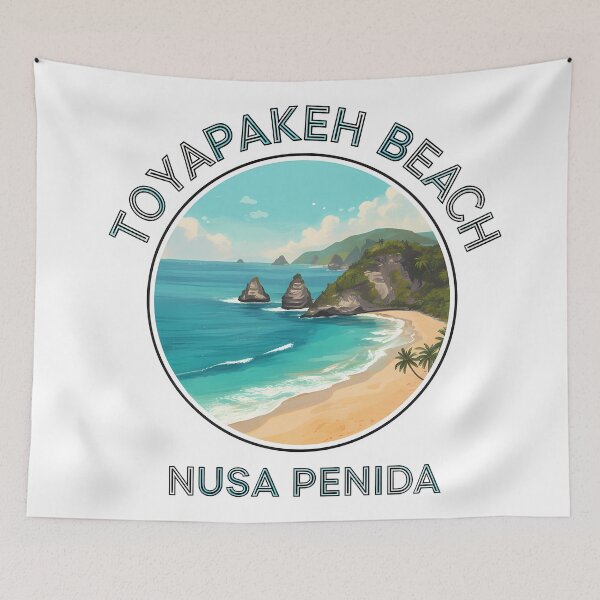 Item preview, Toyapakeh Beach - Summer Vibes - Nusa Penida - Indonesia Escape designed and sold by inkNext.
