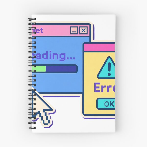 Item preview, Aesthetic Retro Computer Error Window designed and sold by iwzzuel.