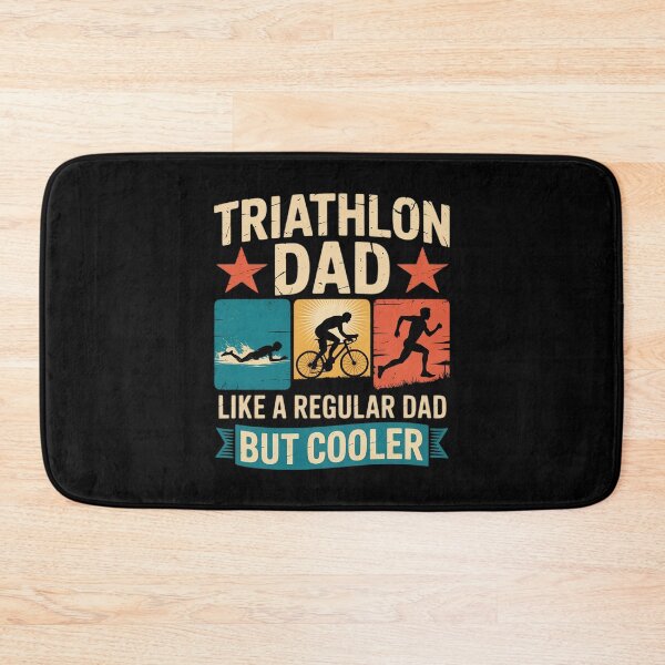 Item preview, Triathlon Dad Swim Run Bike Father's Day  designed and sold by VerseFarm.