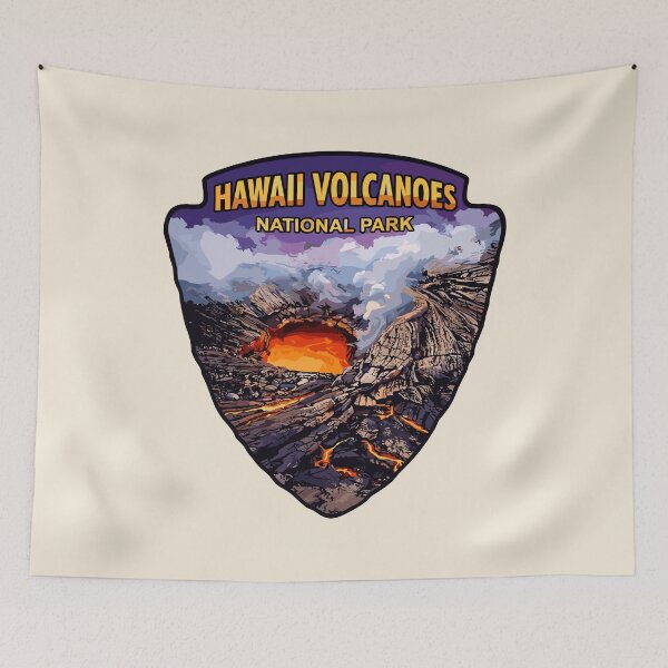 Item preview, Hawaii Volcanoes National Park Sticker designed and sold by Gideon Emmerich.
