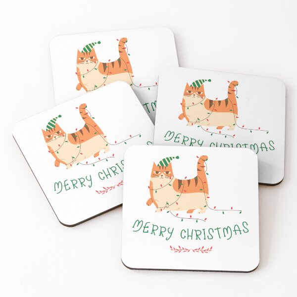 Item preview, Christmas with Cat designed and sold by Tungjai Wear.