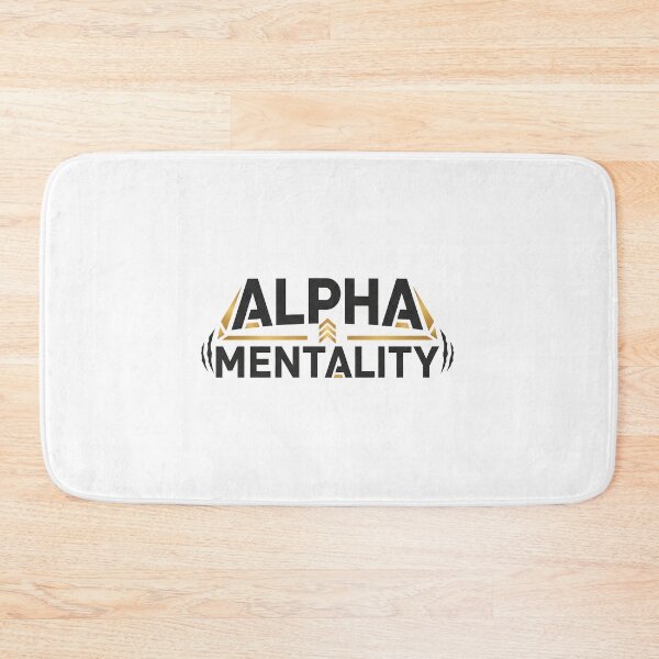 Item preview, BEST SELLER Alpha Mentality Motivation USA designed and sold by Gilded Dreams.