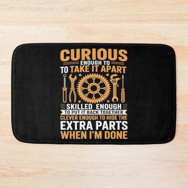 Item preview, Curious Enough To Take It Apart Car Auto Garage Mechanic  designed and sold by KotexTemu.