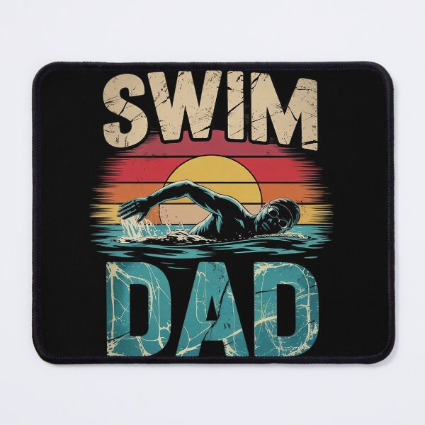 Item preview, Vintage Style Swimming Lover Swimmer Swim Dad Father's Day designed and sold by VerseFarm.