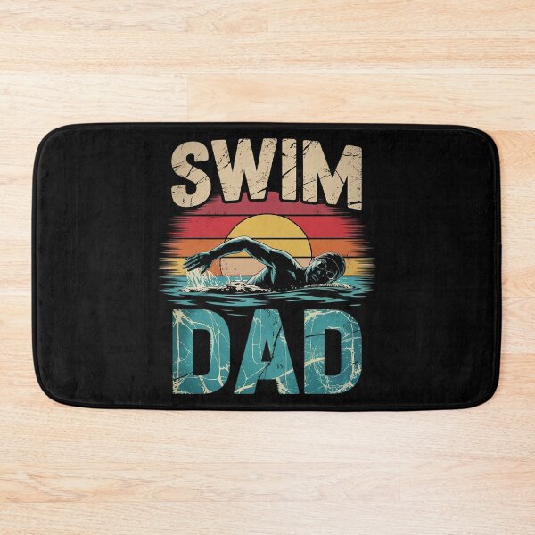 Item preview, Vintage Style Swimming Lover Swimmer Swim Dad Father's Day  designed and sold by VerseFarm.