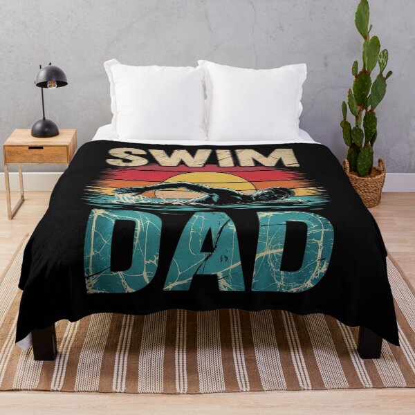 Item preview, Vintage Style Swimming Lover Swimmer Swim Dad Father's Day designed and sold by VerseFarm.