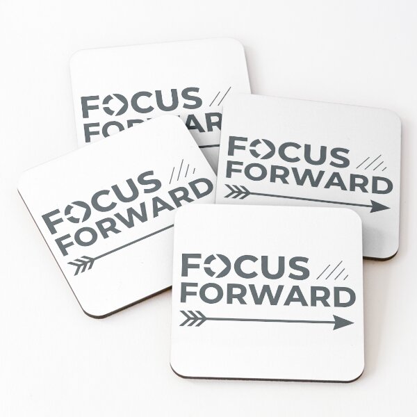 Item preview, BEST SELLER Focus Forward Motivation USA designed and sold by Gilded Dreams.