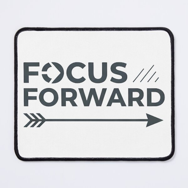 Item preview, BEST SELLER Focus Forward Motivation USA designed and sold by Gilded Dreams.