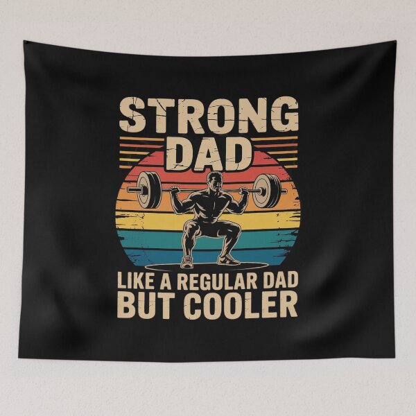 Item preview, Weight Lifting Dad Workout Father Day For Strong Dad designed and sold by VerseFarm.
